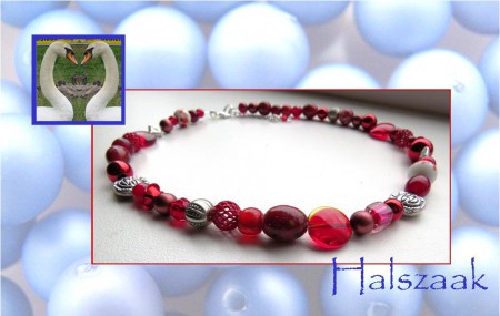 k 255 - € 10,00 - Lengte (met verlengkettinkje) 45 - 50 cm - Mooie combinatie met armband 214